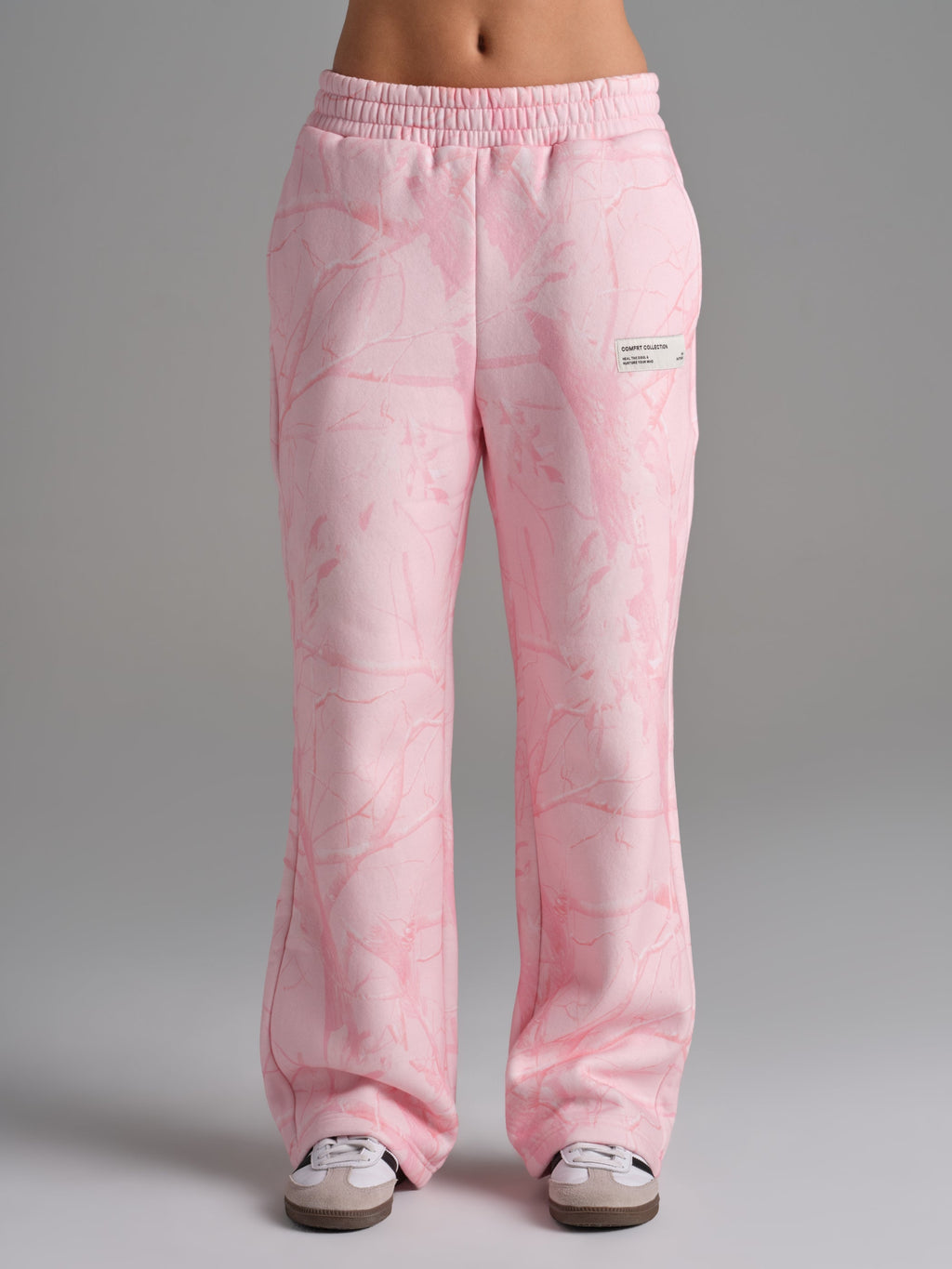 Camo Straight Leg Sweatpants - Pre Order