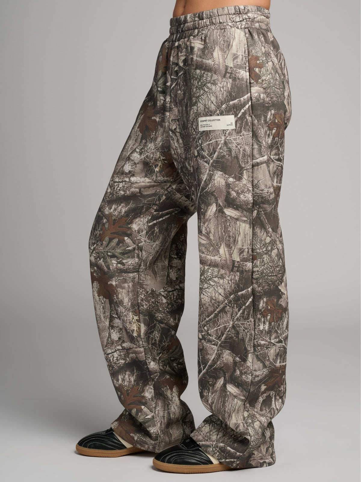 Camo Straight Leg Sweatpants - Pre Order