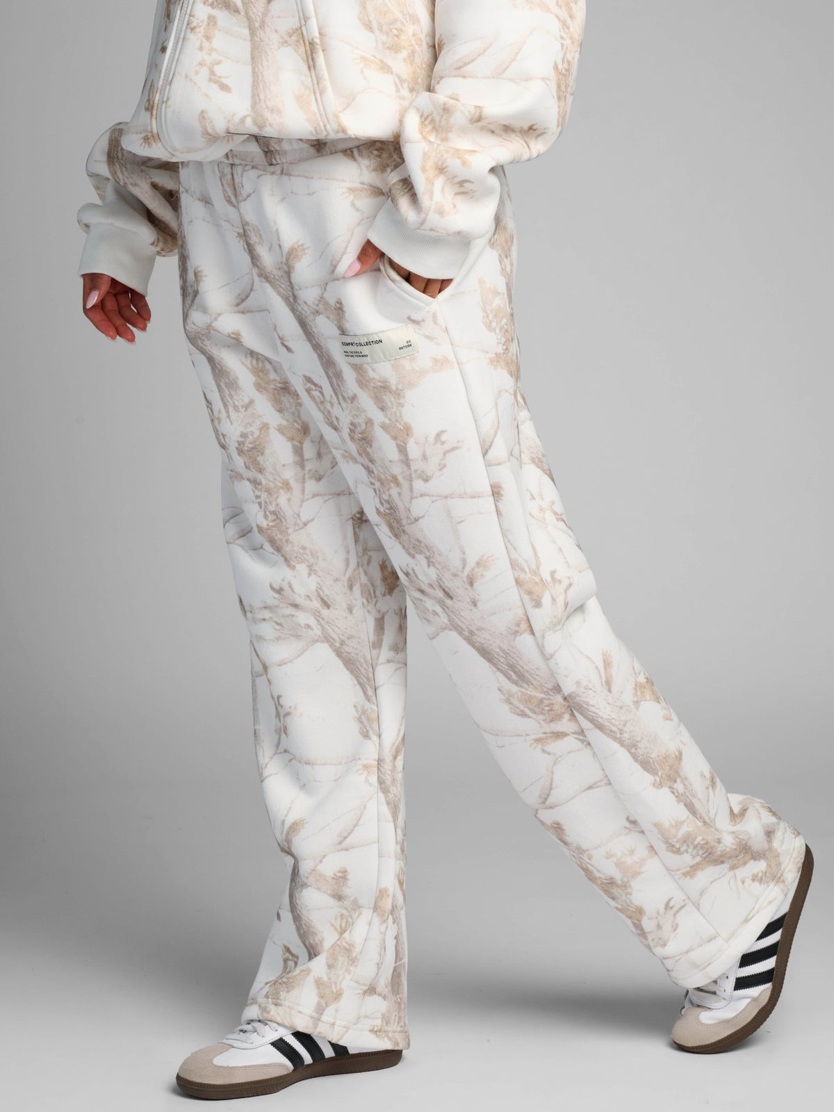 Camo Straight Leg Sweatpants