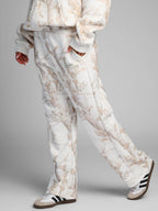 Camo Straight Leg Sweatpants - Pre Order