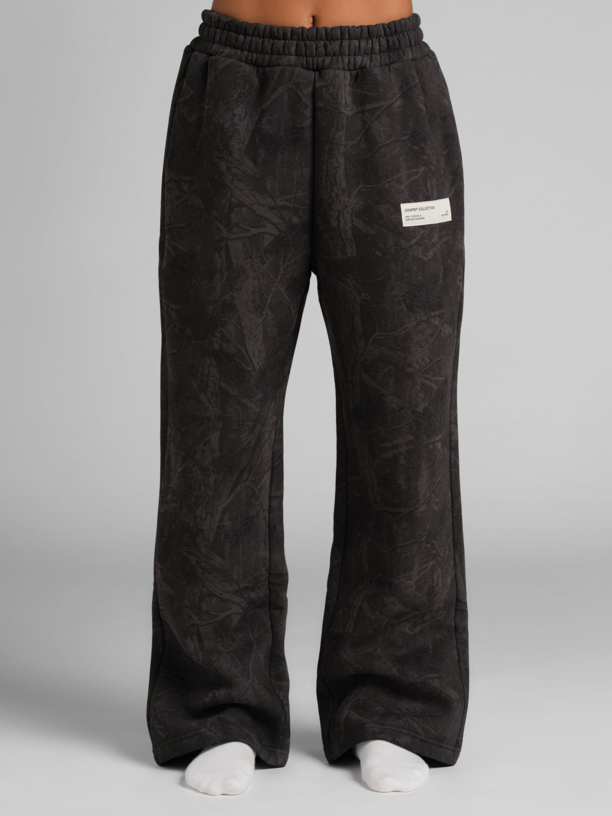 Camo Straight Leg Sweatpants - Pre Order