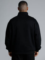 Basic Quarter Zip Mock Neck