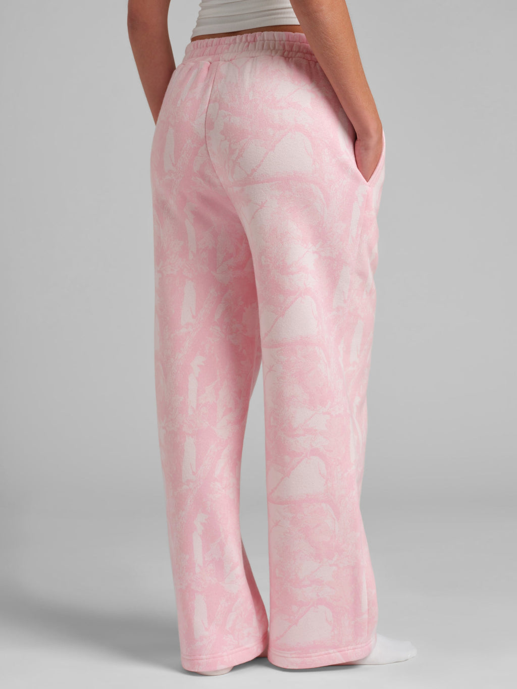 Camo Straight Leg Sweatpants