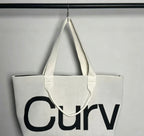 Curves Knit Tote (Lemongrass)
