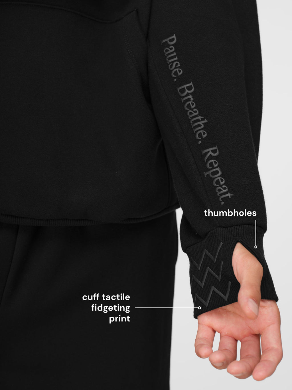 CalmTouch™ Hoodie – Mega