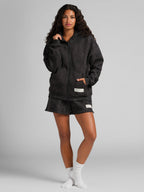 Camo Crop Zip Hoodie - Pre Order