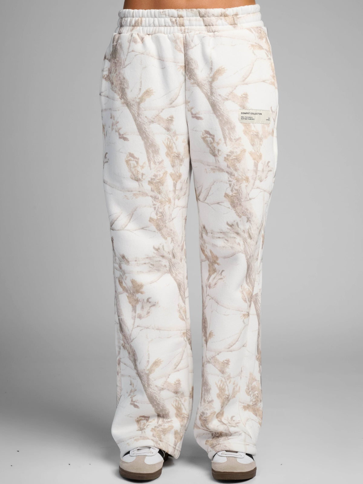 Camo Straight Leg Sweatpants - Pre Order