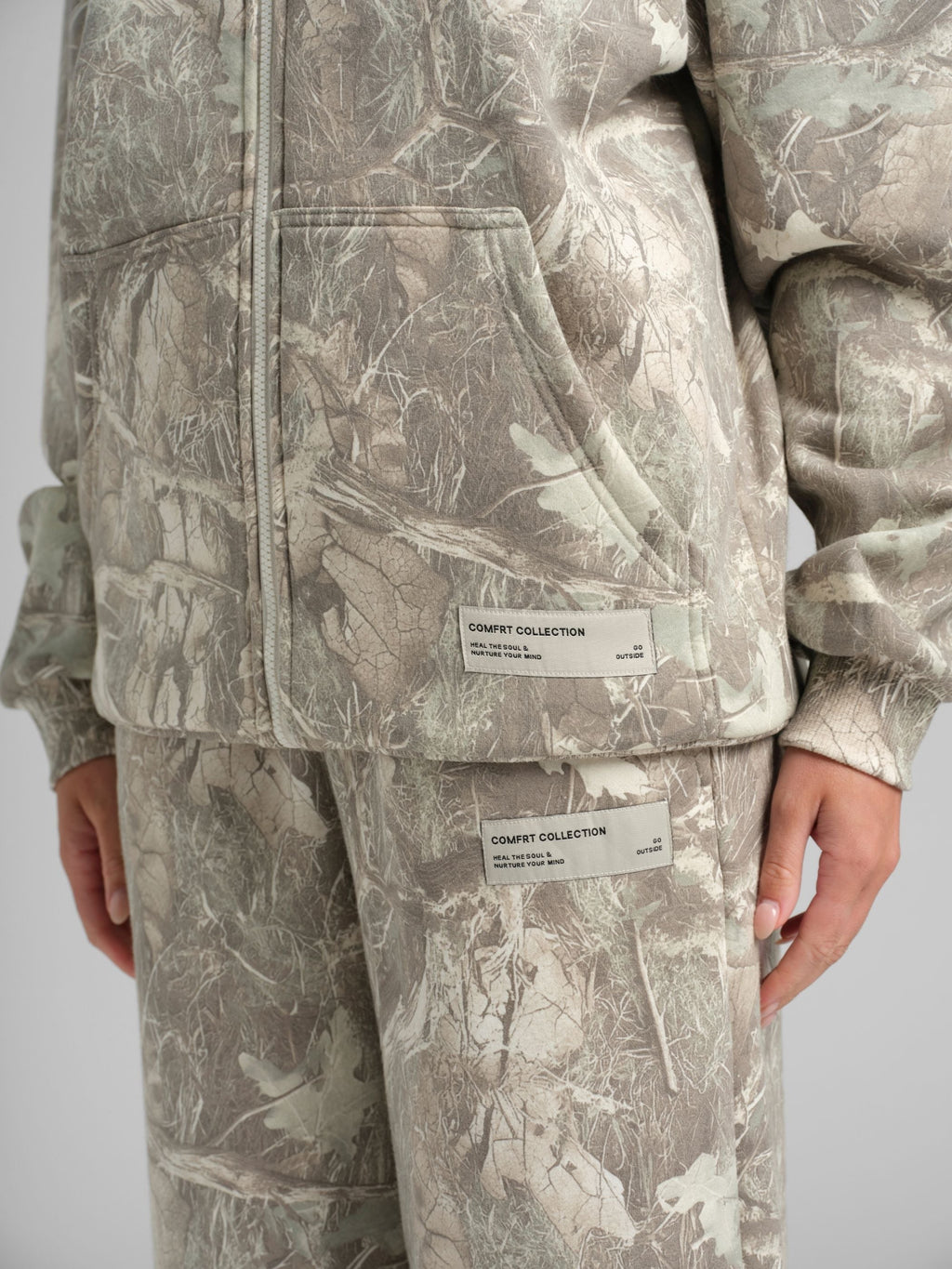 Camo Zip Hoodie – Mega