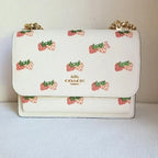 Coach Klare Crossbody With Strawberry Print