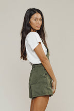 Alma Overall Twill Shorts