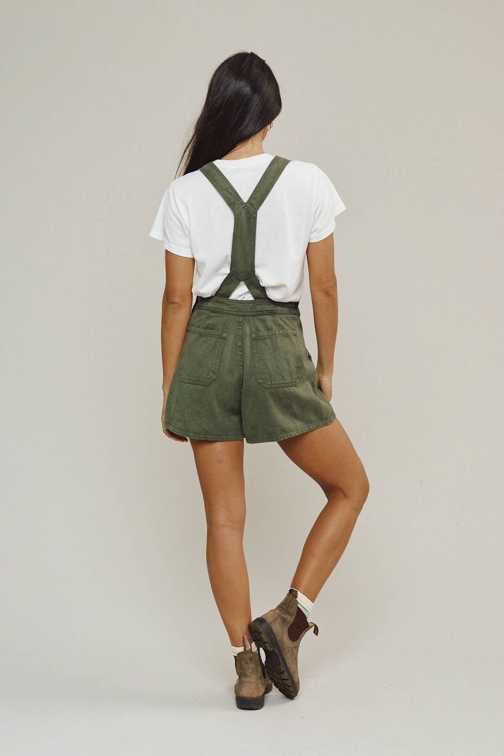 Alma Overall Twill Shorts