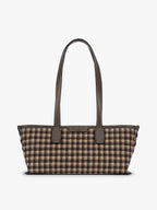 Colette Shoulder Tote in Brushed Flannel