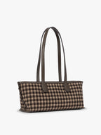 Colette Shoulder Tote in Brushed Flannel