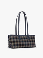 Colette Shoulder Tote in Brushed Flannel