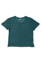Carmen Mesh Cropped Tee