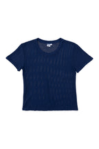 Carmen Mesh Cropped Tee