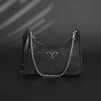 Prada Re-Edition 2005 Nylon Shoulder Bag – Black