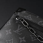 Louis Vuitton Utility Crossbody Bag Monogram Eclipse