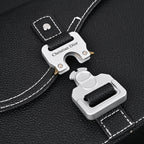 Dior Saddle Crossbody Bag – Black Grained Calfskin with Silver-Tone Hardware