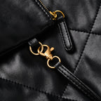 Chanel 19 Flap Bag – Black Quilted Lambskin with Gold & Ruthenium Hardware