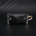 Louis Vuitton Soft Trunk Monogram Black Leather Crossbody Bag