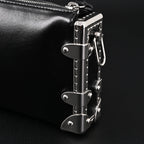 Louis Vuitton Soft Trunk Monogram Black Leather Crossbody Bag