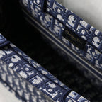 Dior Book Tote Navy Blue