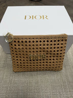 Dior Raffia Solar Pouch Limited Edition